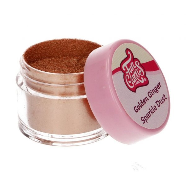 FunCakes Farbpulver Rotgold Schimmernd (Glitzerstaub Goldener Ingwer) 3,5 g FunCakes Farbpulver Rotgold Schimmernd (Glitzerstaub Goldener Ingwer) 3,5 g