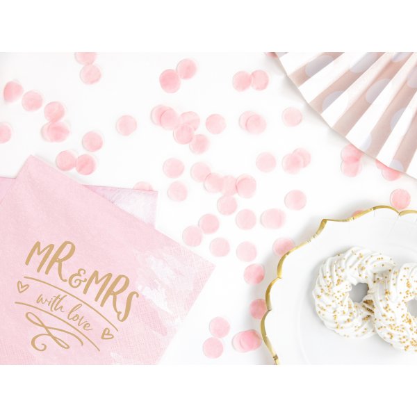 Papierkonfetti - Hellrosa