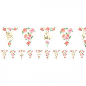 Wimpel - Blumenbaby Wimpel - Blumenbaby