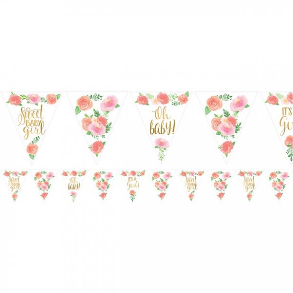 Wimpel - Blumenbaby Wimpel - Blumenbaby