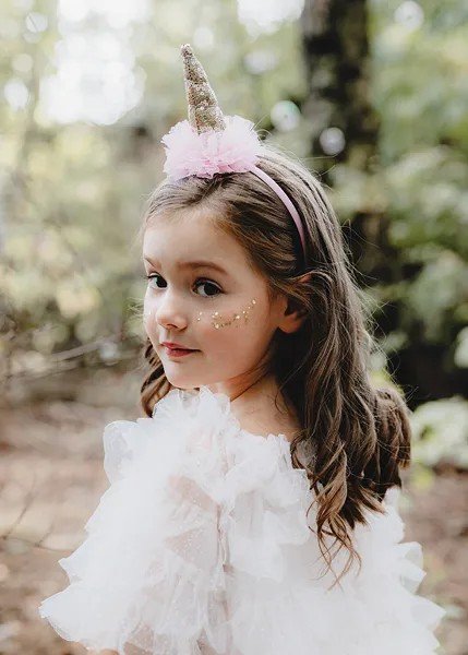 Tiara - Einhorn - Glitzer Tiara - Einhorn - Glitzer