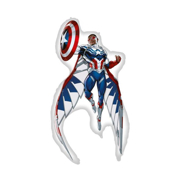 Folienballon - Captain America - Form - 93 cm Folienballon - Captain America - Form - 93 cm