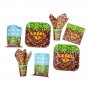 Süßigkeitentüten - Pixel/Gaming - 8er-Packung Süßigkeitentüten - Pixel/Gaming - 8er-Packung