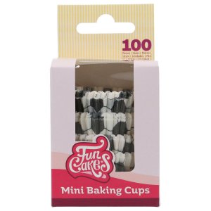 Mini-Muffinformen - Fußball - FunCakes - 100er-Packung Mini-Muffinformen - Fußball - FunCakes - 100er-Packung