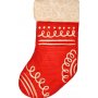 Servietten - Weihnachtsstrumpf - 10er-Pack Servietten - Weihnachtsstrumpf - 10er-Pack
