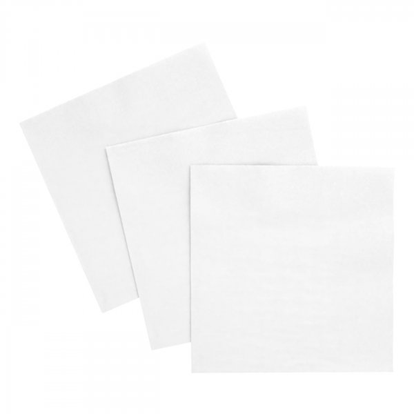 Servietten - Weiß - 33 x 33 cm - 20er-Packung Servietten - Weiß - 33 x 33 cm - 20er-Packung