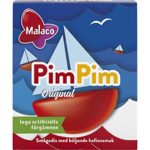 Tablettasche - Pim Pim - Himbeer-Boote - 20 g Tablettasche - Pim Pim - Himbeer-Boote - 20 g