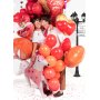 Herzballons - Rot - 6 Stck