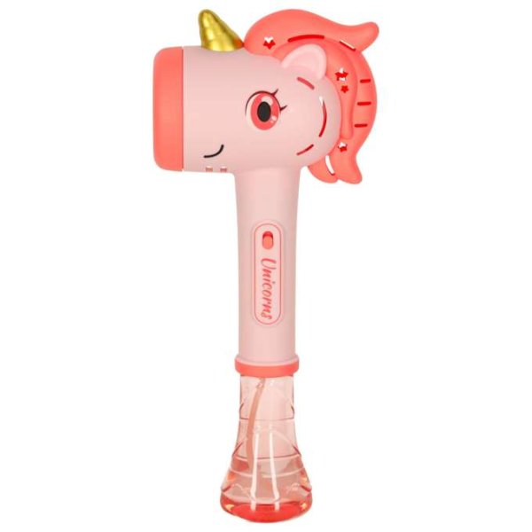 Seifenblasenmaschine Einhorn mit Licht und Sound 32 x 14,5 cm - inkl. 100 ml Seifenblasen Seifenblasenmaschine Einhorn mit Licht und Sound 32 x 14,5 cm - inkl. 100 ml Seifenblasen