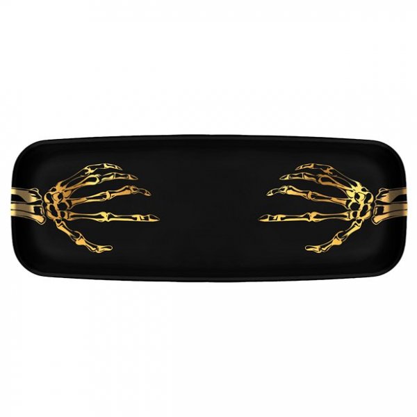 Servierplatte - Skelett - Gold Servierplatte - Skelett - Gold