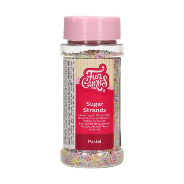 Streusel - Zuckerstränge - Pastell
