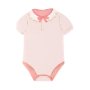 Servietten - Babybody - Rosa/Gold - 10er-Packung