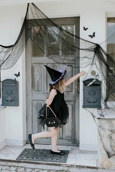 Hexenhut - Schwarz/Lila