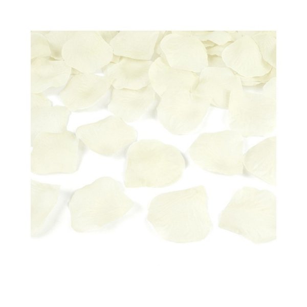 Konfettikanone Rosenblätter Creme Konfettikanone Rosenblätter Creme