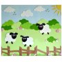 Verzierung - Flauschige Wolken - 5er-Pack