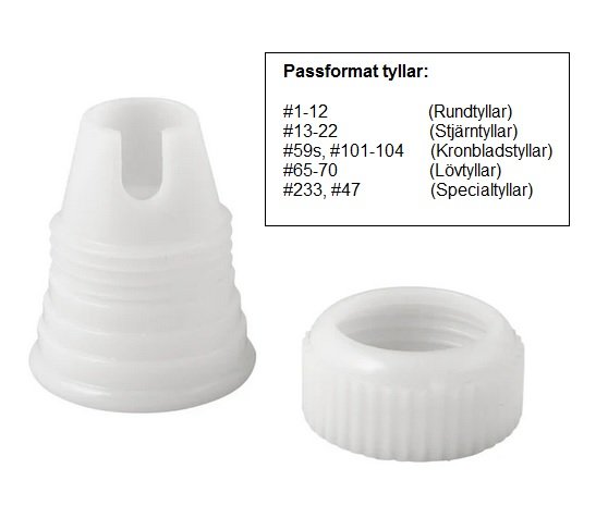 Kupplung f�r T�ll - Standard - Wilton