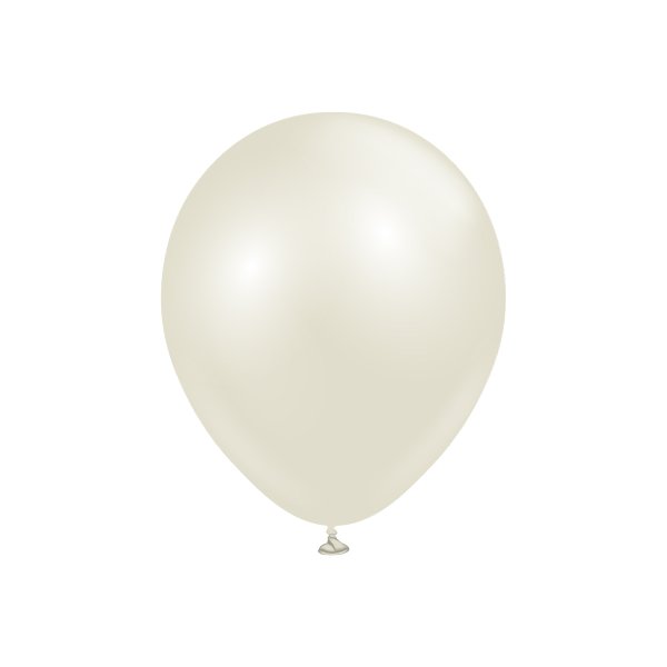 Luftballons, einfarbig - Premium 30 cm - Aura Elfenbeinweiß - 10er-Packung Luftballons, einfarbig - Premium 30 cm - Aura Elfenbeinweiß - 10er-Packung