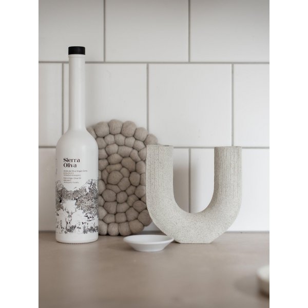 Nisha Topfmatte 20 cm - Offwhite