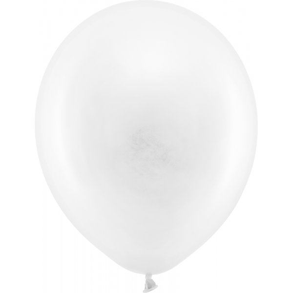 Pastellballons - Standard 30 cm - Wei