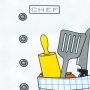 Kochkostüm für Kinder von 3-8 Jahren Kochkostüm für Kinder von 3-8 Jahren