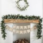 Große Tannengirlande - Rustikale Weihnachten Große Tannengirlande - Rustikale Weihnachten