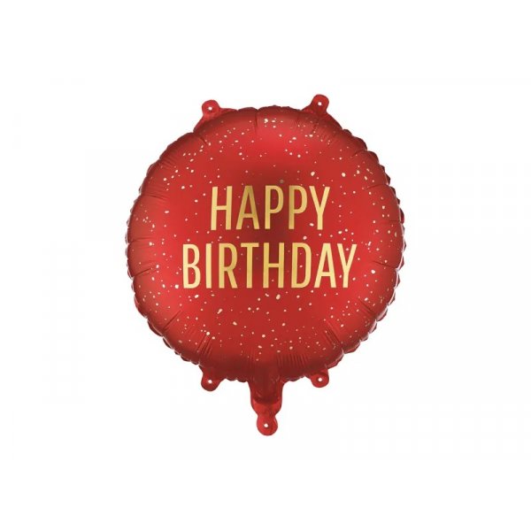 Folienballon - Alles Gute zum Geburtstag - Dunkelrot Folienballon - Alles Gute zum Geburtstag - Dunkelrot