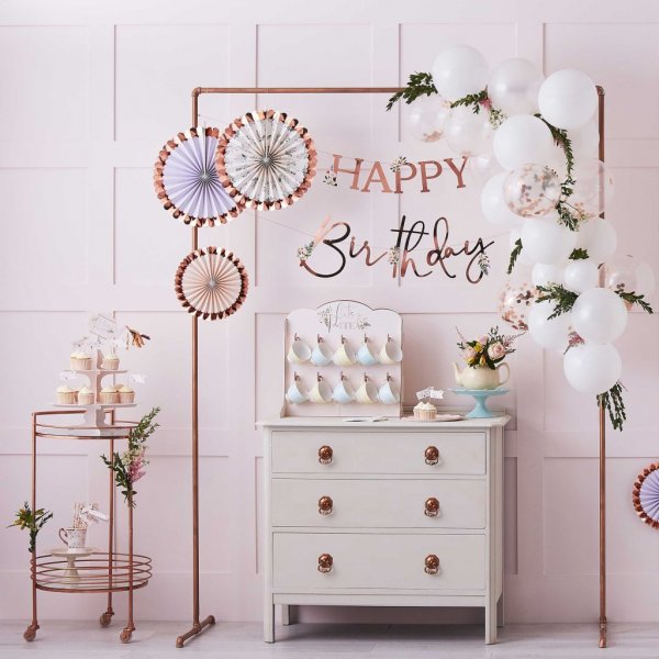 Kleine Servietten - Blumen - Tea Party - 16er-Pack Kleine Servietten - Blumen - Tea Party - 16er-Pack