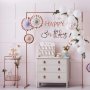 Kleine Servietten - Blumen - Tea Party - 16er-Pack