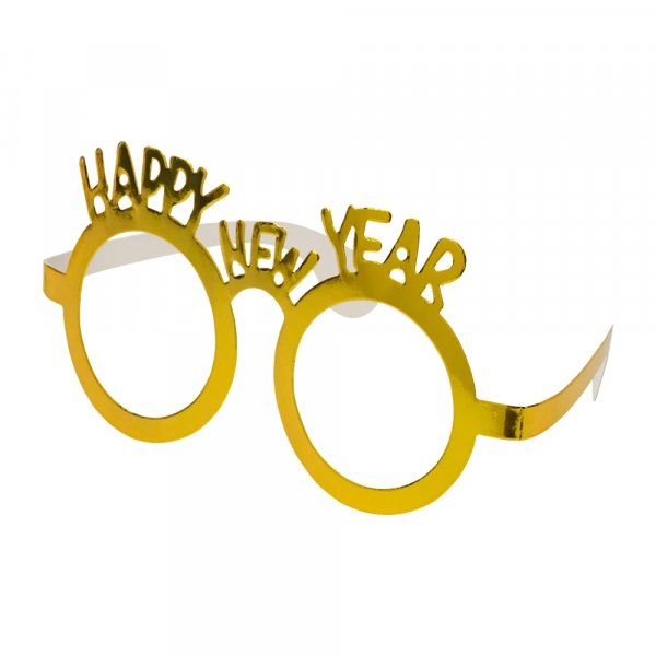 Partygläser - Silvester - Gold - 6er-Pack Partygläser - Silvester - Gold - 6er-Pack