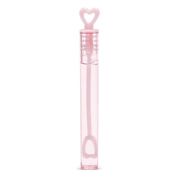 Hochzeitsblasen - Herzstab Pink - 48er-Pack