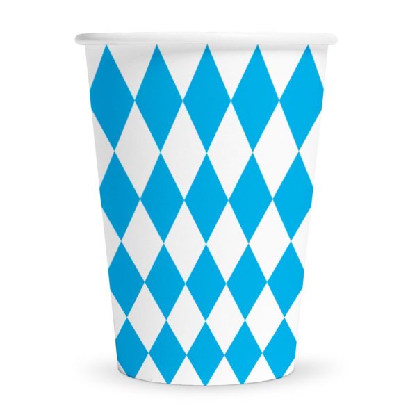 Pappbecher - Oktoberfest - 210 ml - 8er-Packung Pappbecher - Oktoberfest - 210 ml - 8er-Packung
