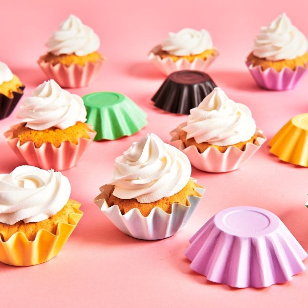 Muffinformen - Babyrosa - Bloom - 48er-Pack Muffinformen - Babyrosa - Bloom - 48er-Pack