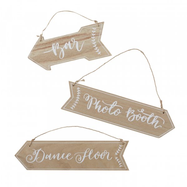 Schilder - Boho - Pfeile - 3er-Pack Schilder - Boho - Pfeile - 3er-Pack