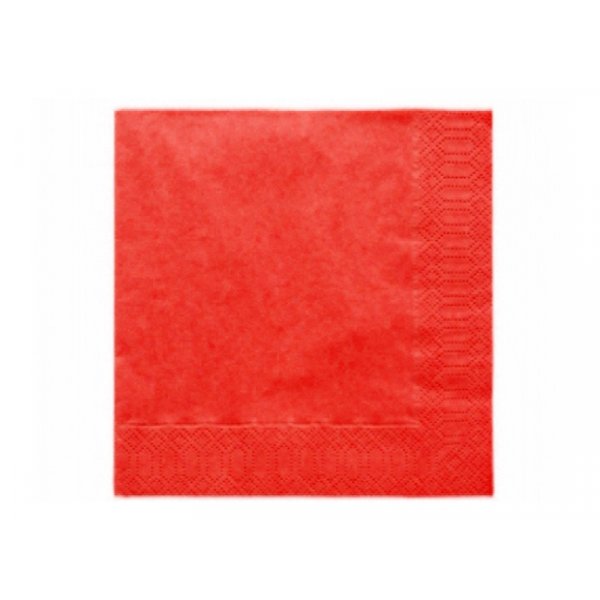 Servietten - Rot - 20er-Pack