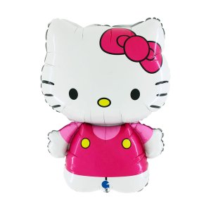 Folienballon - Hello Kitty - Fuchsia - Form - 64 cm Folienballon - Hello Kitty - Fuchsia - Form - 64 cm