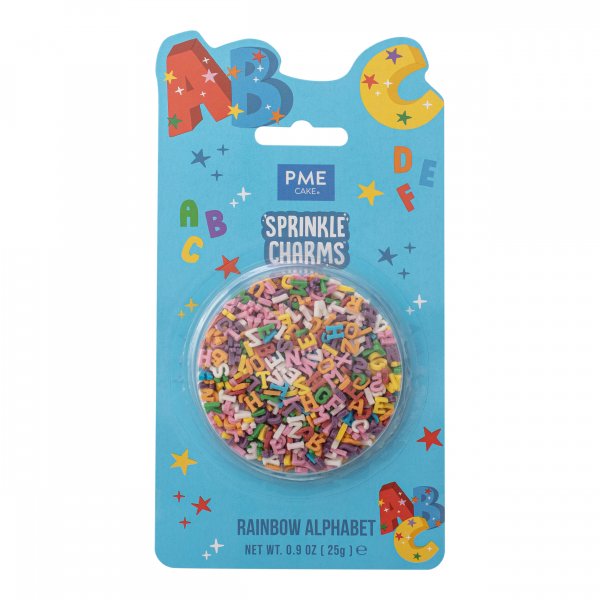 Streusel - Buchstaben - Mehrfarbig - PME - 25 g