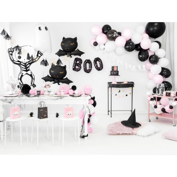 Pastellballons - Premium 27 cm - Schwarz - 10er-Pack