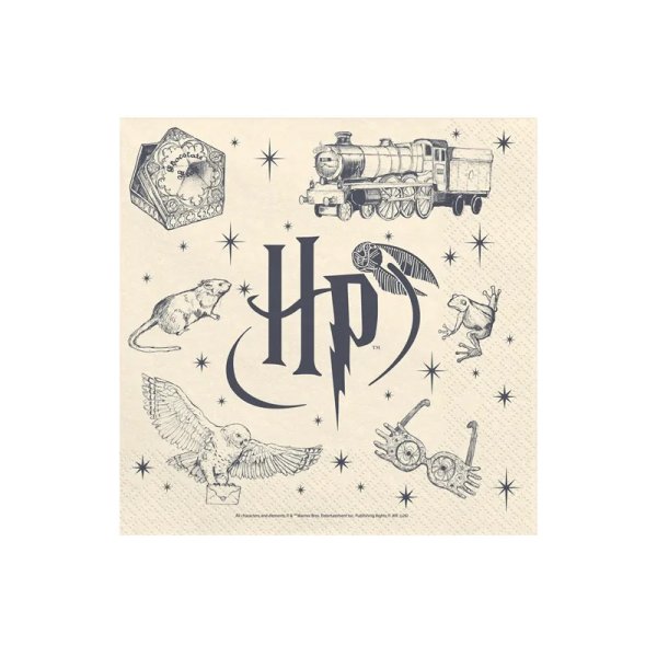 Servietten - Harry Potter - 20er-Packung Servietten - Harry Potter - 20er-Packung