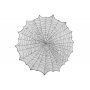 Tischdecke rund - Halloween - Spinnennetz - Stoff