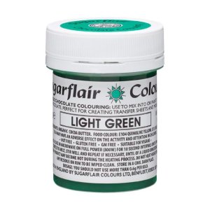 Schokoladenbraun - Hellgrün - 35 g - Sugarflair Schokoladenbraun - Hellgrün - 35 g - Sugarflair