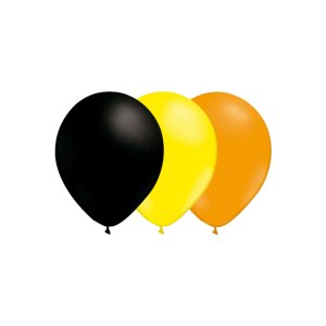 Luftballons - Mix - Schwarz/Hellgelb/Orange - 15er-Packung Luftballons - Mix - Schwarz/Hellgelb/Orange - 15er-Packung