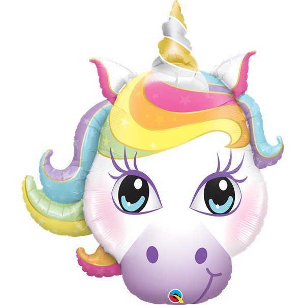 Folienballon - Magisches Einhorn - Pastell Folienballon - Magisches Einhorn - Pastell