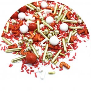 Streuselmischung - Happy Sprinkles - Holly Jolly Streuselmischung - Happy Sprinkles - Holly Jolly