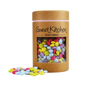 Linsen mit Milchschokolade - Mittelgroß - Verschiedene Farben - 100 g Linsen mit Milchschokolade - Mittelgroß - Verschiedene Farben - 100 g