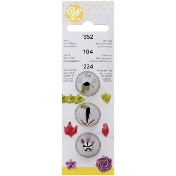 Wilton Tüll 3er-Pack - 352, 104, 224 Wilton Tüll 3er-Pack - 352, 104, 224