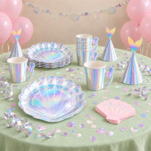 Meerjungfrauen-Party-Paket - 6 Personen
