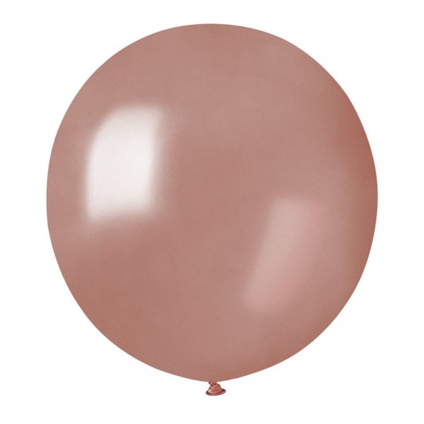 Runde Luftballons - 48 cm - Rosgold - 10er-Pack