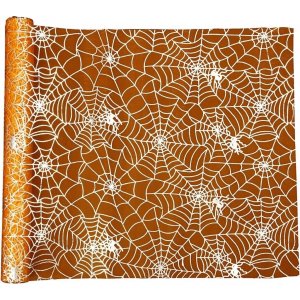 Tischläufer - Halloween - Orange - 3,5m Tischläufer - Halloween - Orange - 3,5m