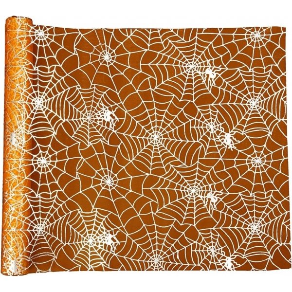Tischläufer - Halloween - Orange - 3,5m Tischläufer - Halloween - Orange - 3,5m