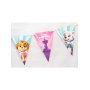 Wimpelgirlande - Paw Patrol - Rosa - 1,9 m Wimpelgirlande - Paw Patrol - Rosa - 1,9 m